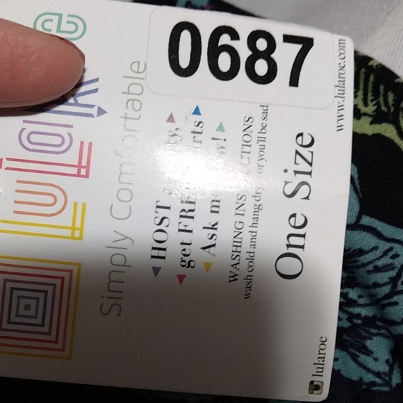 Lularoe OS Leggings - Picture 3 of 3